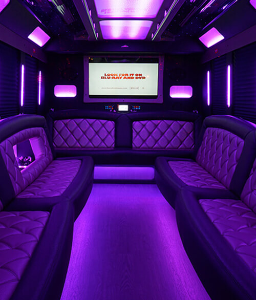 party bus interior